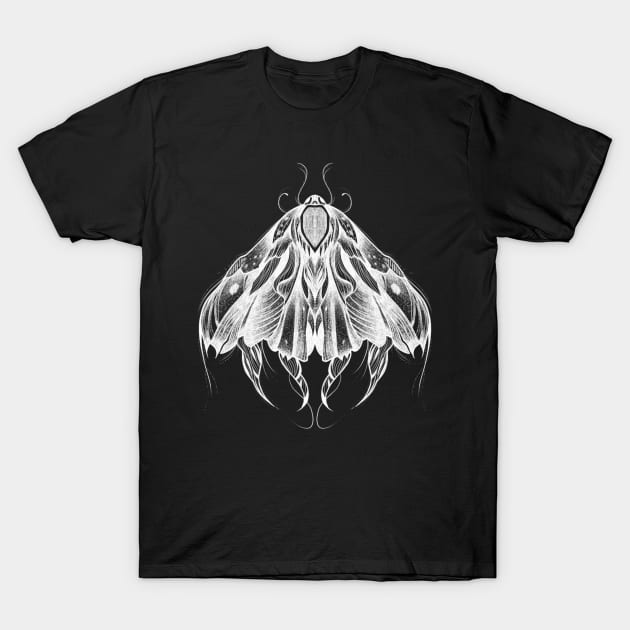 Butterfly (white version) T-Shirt by Gmonster